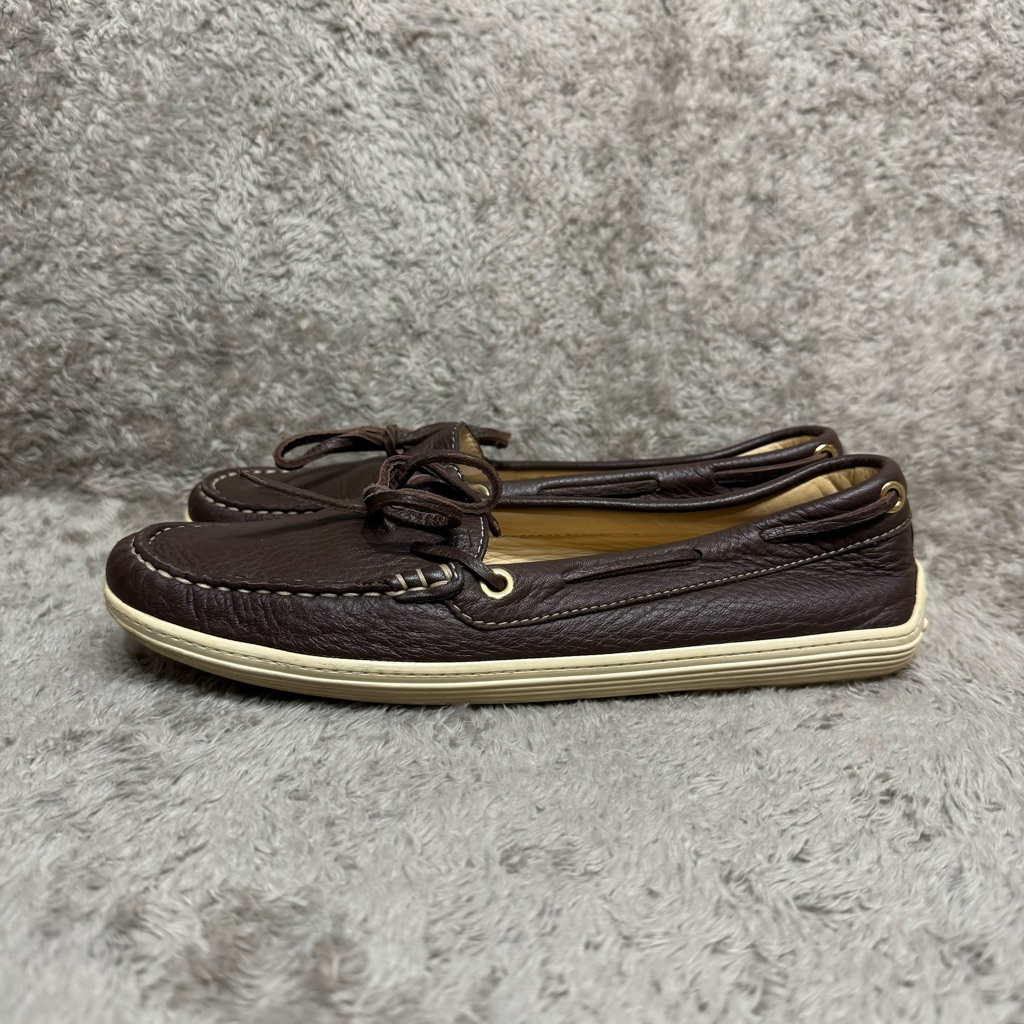 Euc Tod's - Women's Brown Gommino Leather Loafers